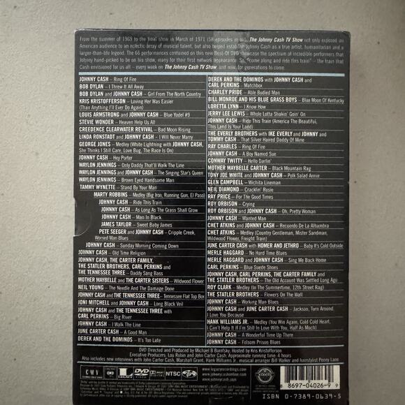 New Sealed The Best of the Johnny Cash TV Show 2 DVDs 66 Shows 1969-1971 PBS - Picture 3 of 12